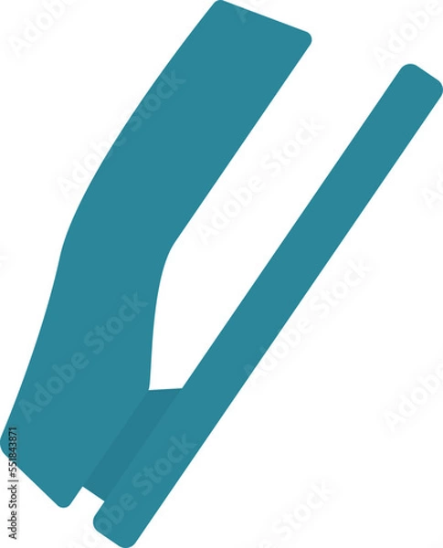 Fototapeta Stapler flat icon Office supplies Workplace