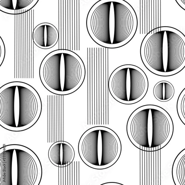 Fototapeta Abstract seamless background. Geometric pattern. Pattern for print, advertising, web design.