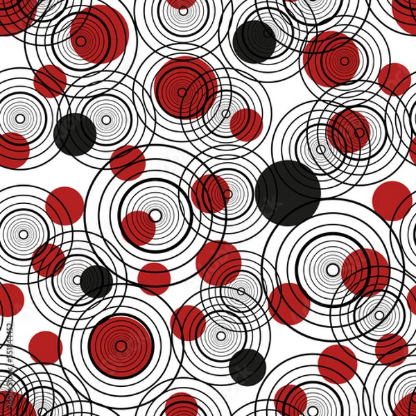 Fototapeta Abstract seamless background. Geometric pattern. Pattern for print, advertising, web design.