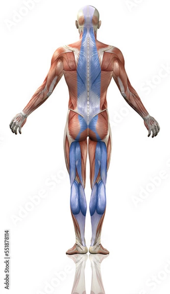 Fototapeta Superficial Back Line