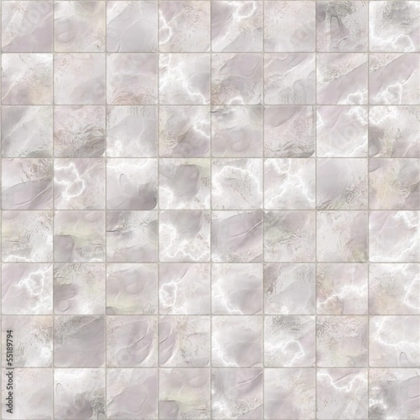 Fototapeta Marble tiles. Seamless texture.