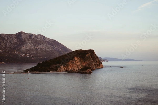 Obraz Saint Nicholas island in Budva, Montenegro