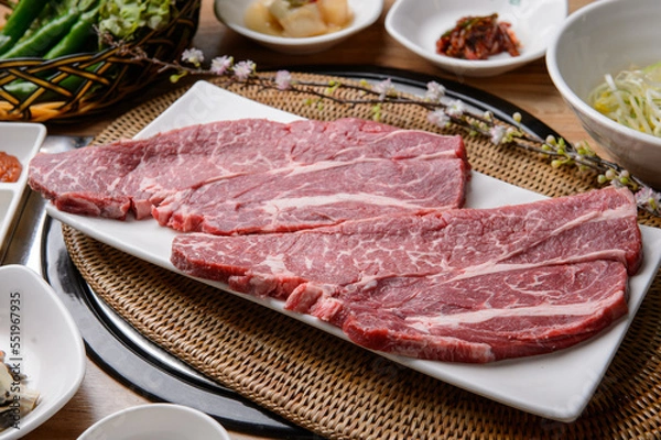 Fototapeta Grilled beef