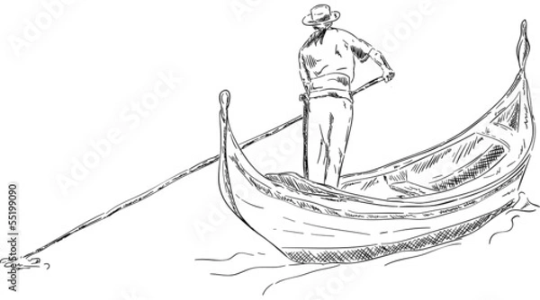 Obraz gondola