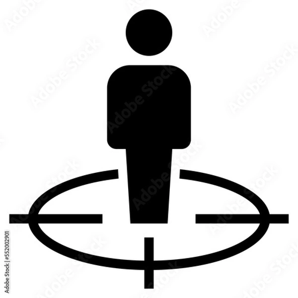 Obraz position glyph icon