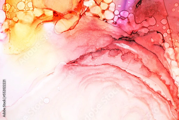 Obraz Alcohol ink abstract background