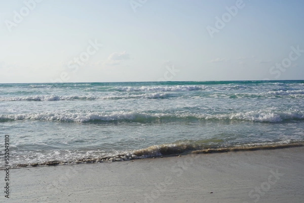 Fototapeta Summer day in Netanya in Israel