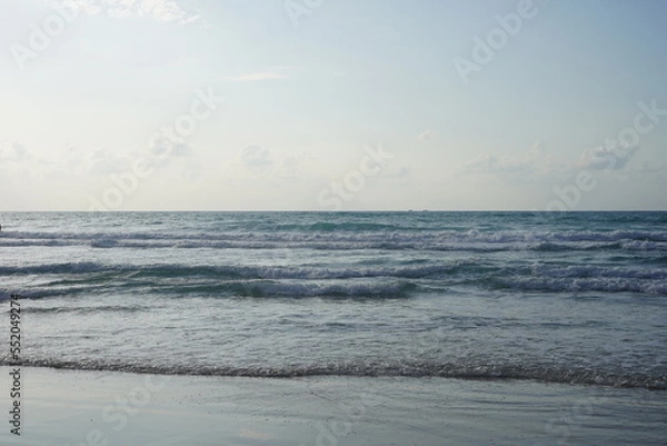 Fototapeta Summer day in Netanya in Israel
