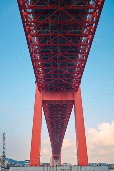 Obraz 若戸大橋　見上げ