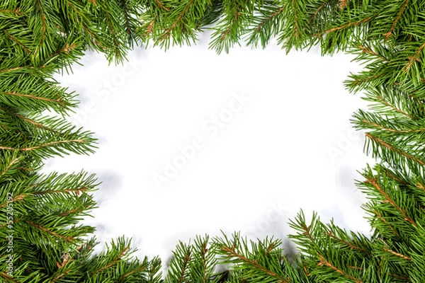 Fototapeta Christmas background. Eve framework
