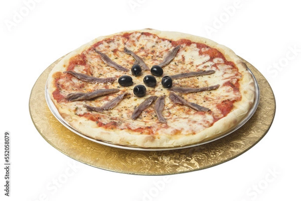 Obraz pizza anchovy