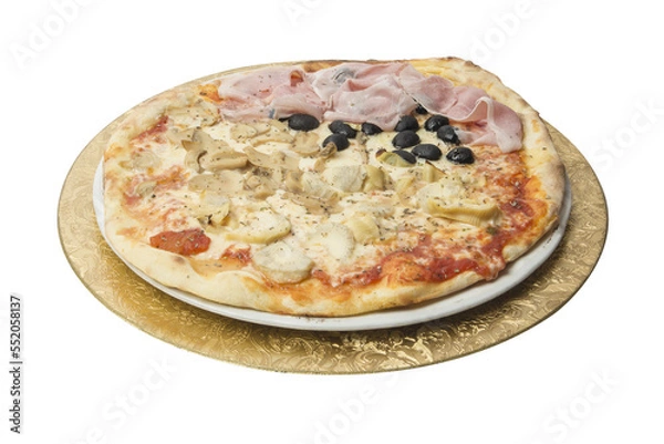 Obraz pizza quattro stagioni