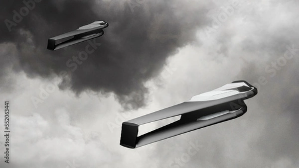 Obraz Split Raven Art 