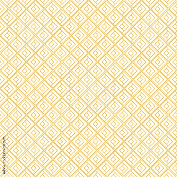 Obraz Grid patterns with 3D effect and metal gradient colored in gold