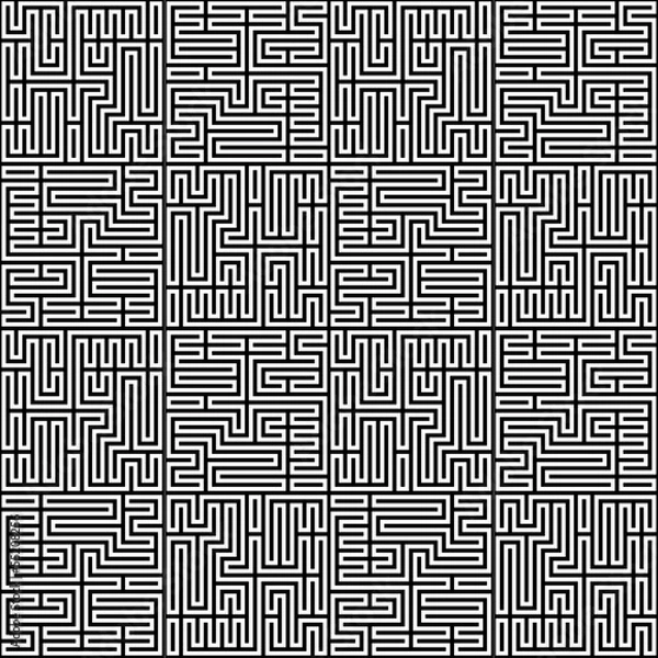 Fototapeta Black and White Texture