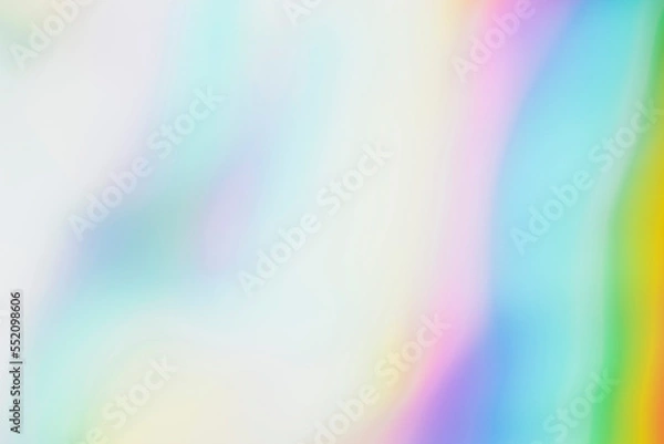 Obraz Rainbow holographic vivid background