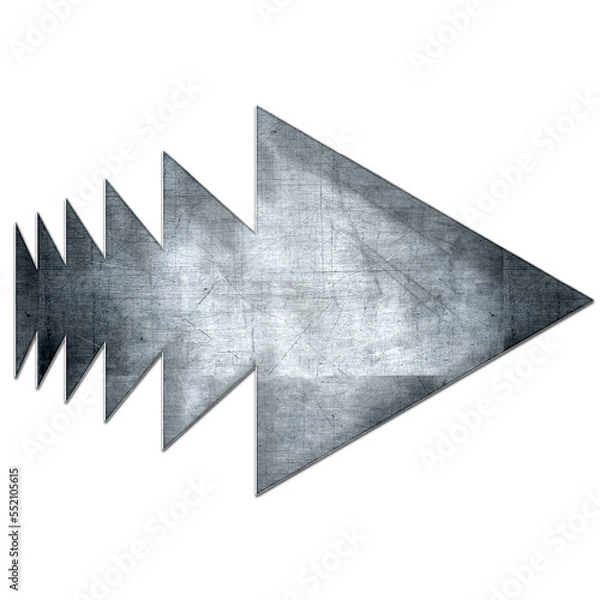 Fototapeta Metal arrow	