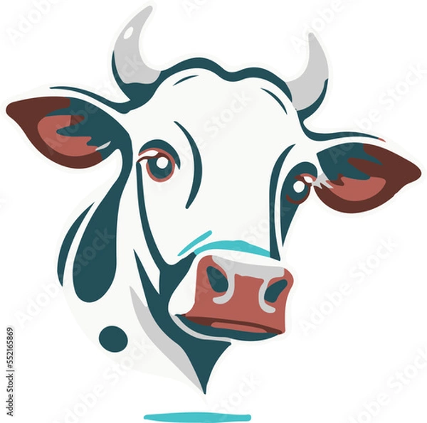 Obraz Vector cow