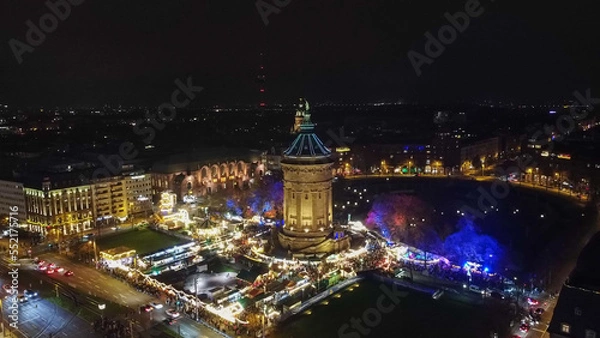 Obraz weihnachtsmarkt Mannheim