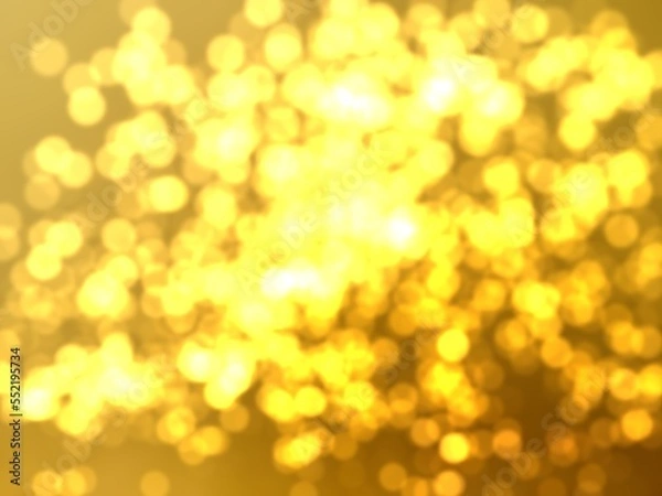 Fototapeta abstract background with gold bokeh