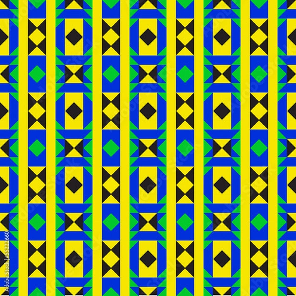 Obraz African Fabric Design