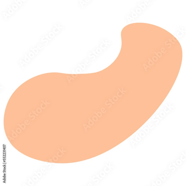 Obraz Organic Blob Shape Element
