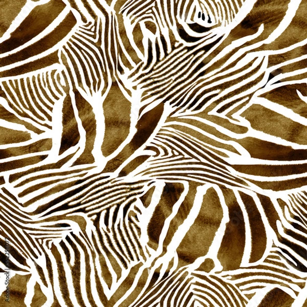 Obraz zebra skin texture