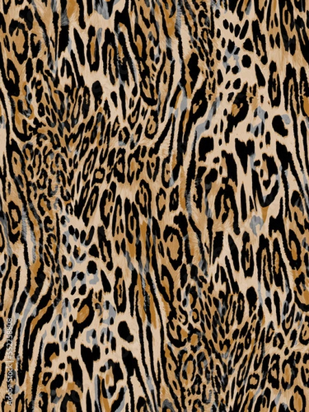 Obraz leopard skin texture