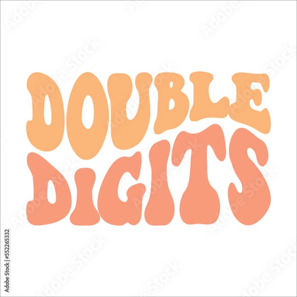 Obraz Double Digits eps design