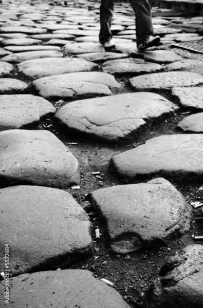 Obraz antica strada romana