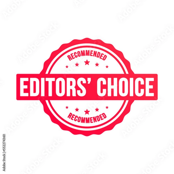 Obraz Editors' Choice Shopping Vector Label 