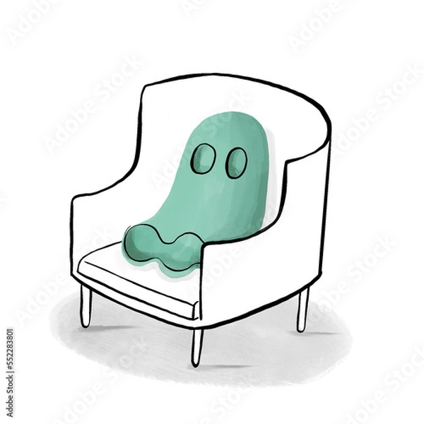 Obraz sitting ghost