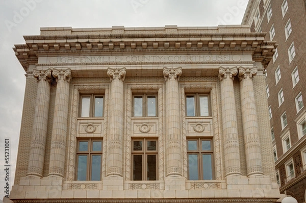 Obraz Greenville County Courthouse Building
