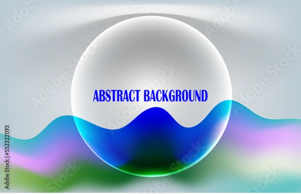 Obraz white blue water texture color design abstract background