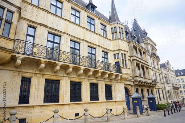 Obraz ルクセンブルクの建物