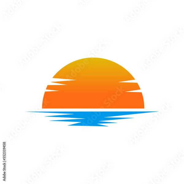 Obraz sunset over the sea