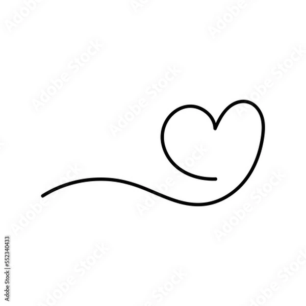 Fototapeta hand drawn lines, line doodle, curve, spiral line