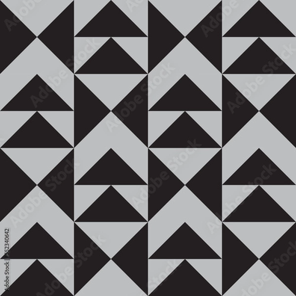 Obraz geometric mosaics seamless vector patterns