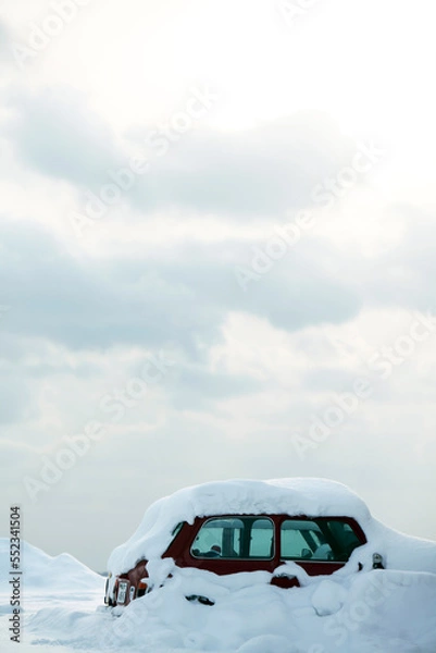 Fototapeta 겨울풍경-홋카이도