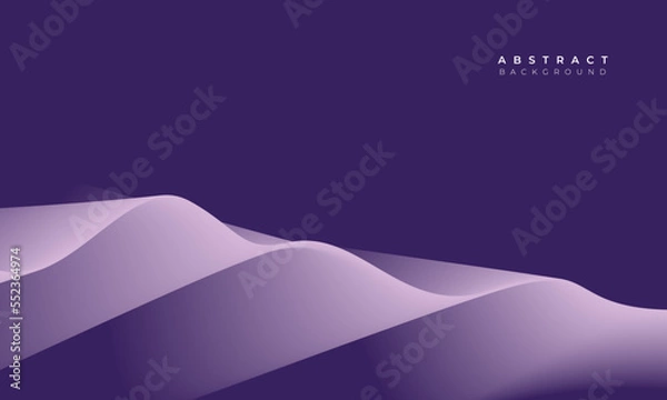 Fototapeta Abstract Purple wave background