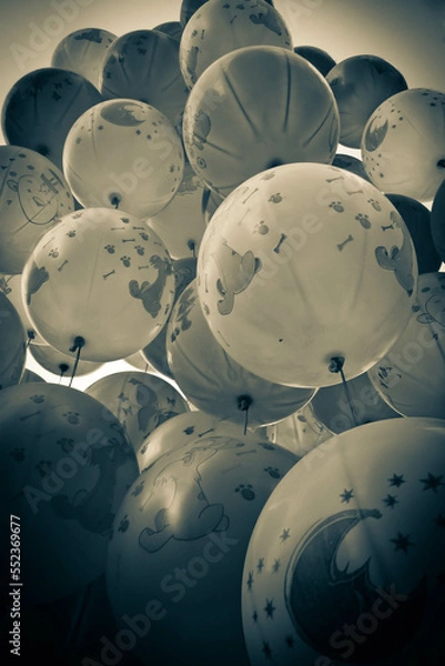 Obraz Balloons background 