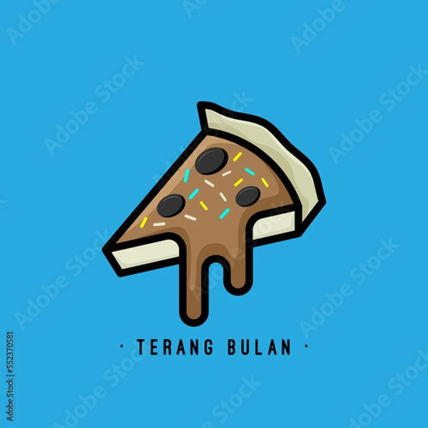 Fototapeta Simple hand drawn asian food vector