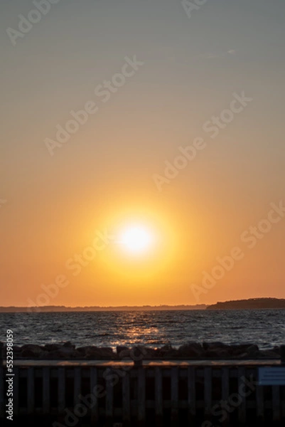 Obraz sunset over the sea