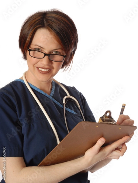 Obraz doctor with pad