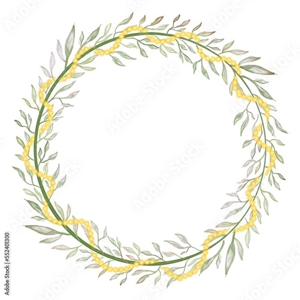 Obraz New year and Christmas frame