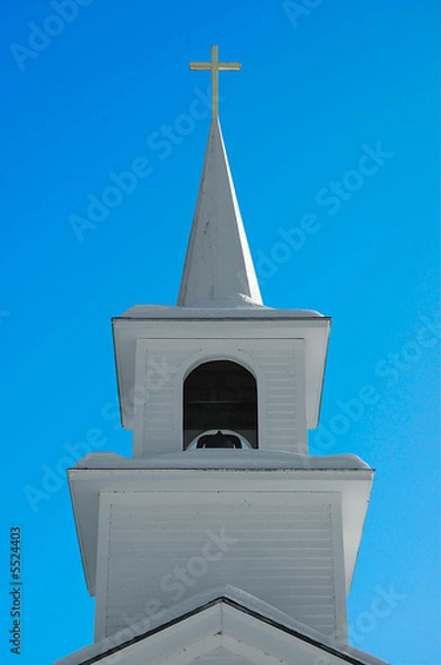 Obraz steeple and cross