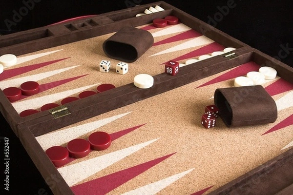 Fototapeta backgammon