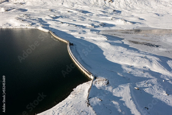 Fototapeta Staumauer