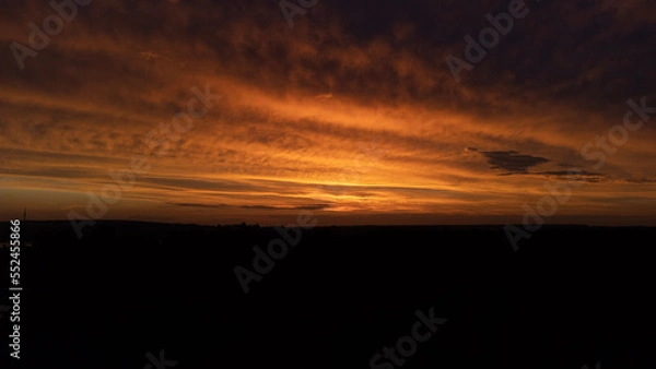 Obraz time lapse sunset