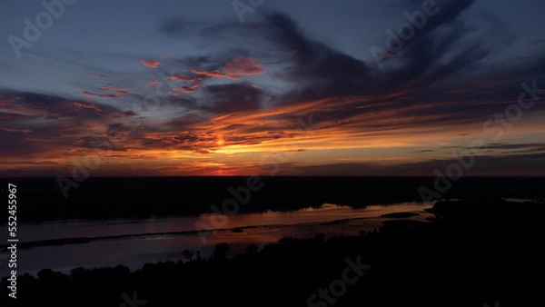 Obraz sunset over the sea